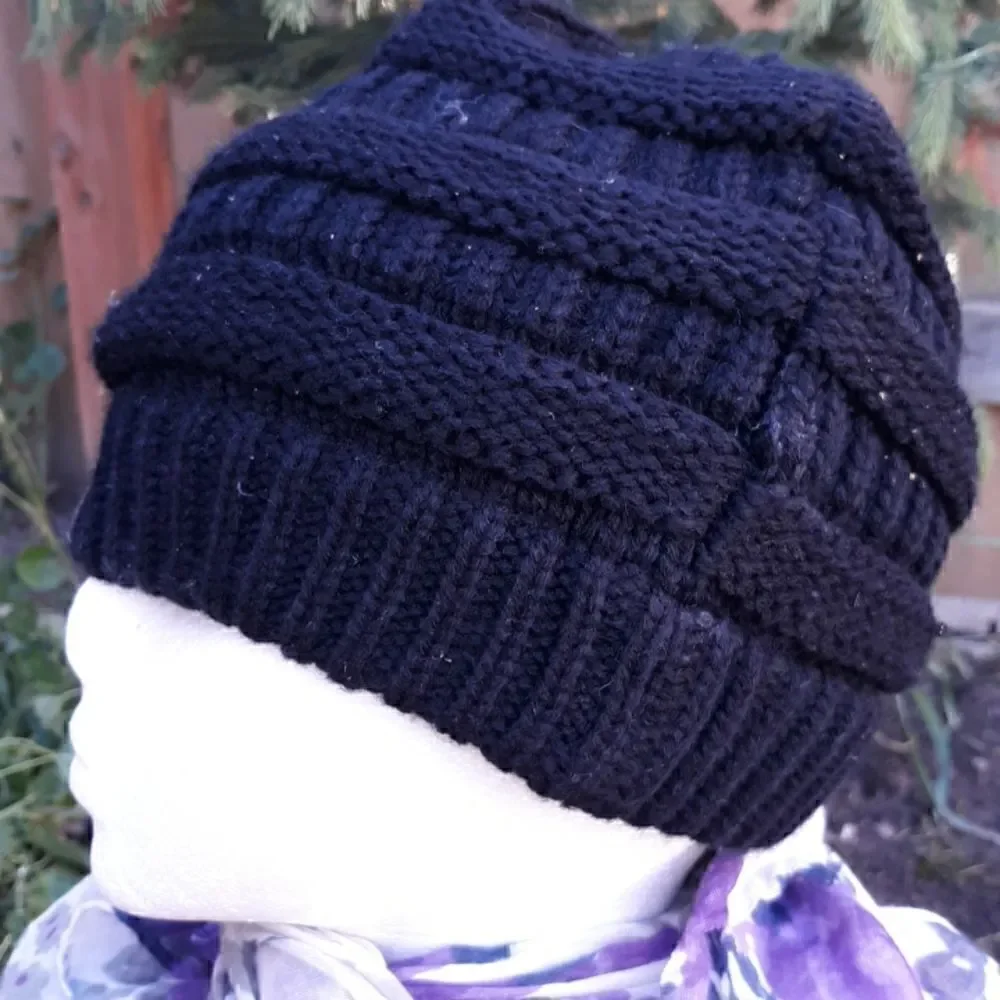Knit hat by C.C. Exclusives